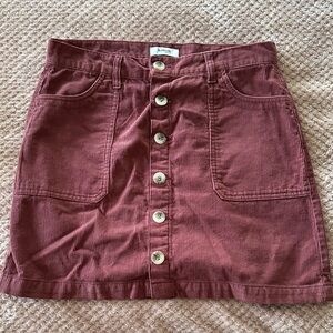 Kenzie Corduroy Skirt